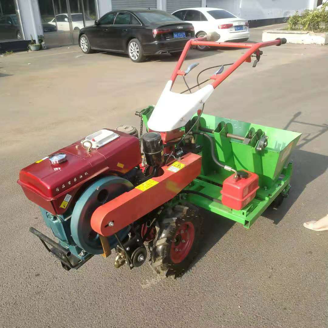 厂家直销新型大蒜播种机微耕机大蒜种植机汽油高效率播种器