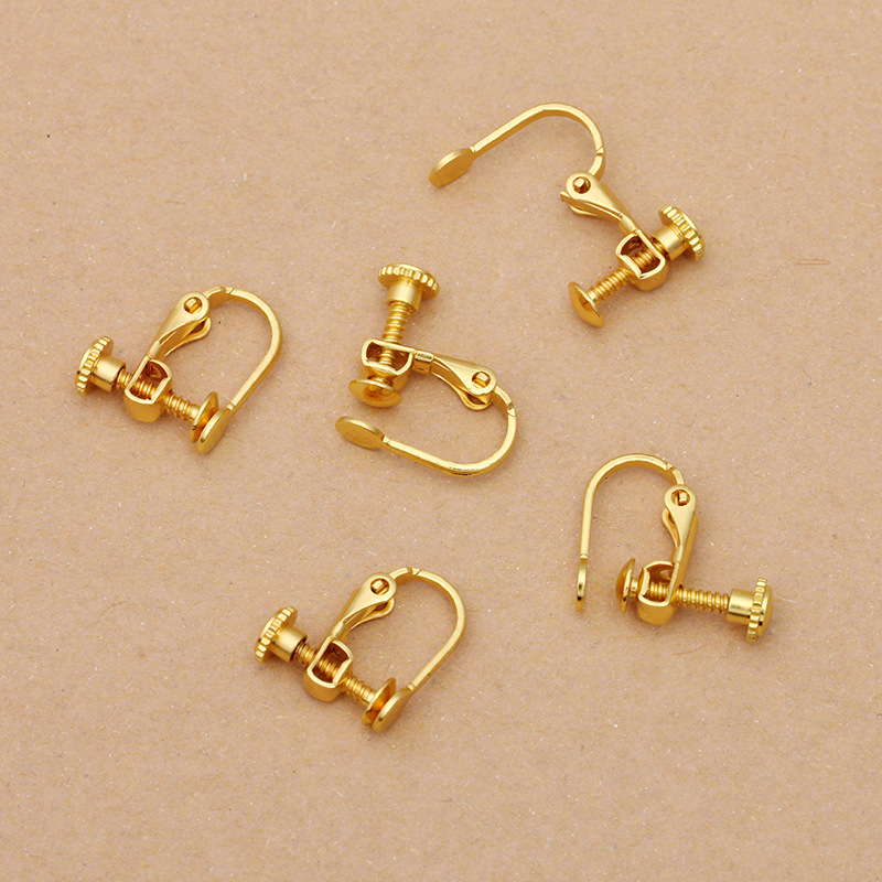 挂镀多色 螺旋铜耳夹不带圈款(08571)-阿里巴巴