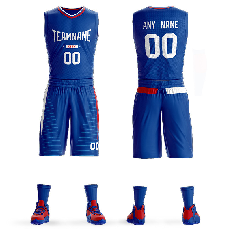 球衣篮球服套装 男快船19赛季城市版篮球服比赛训练球服印字号