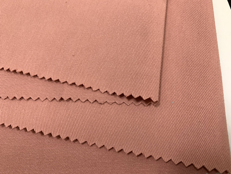 21支水洗棉布 108*58斜纹纱卡 春夏全棉粗斜无弹休闲裤外套童装布