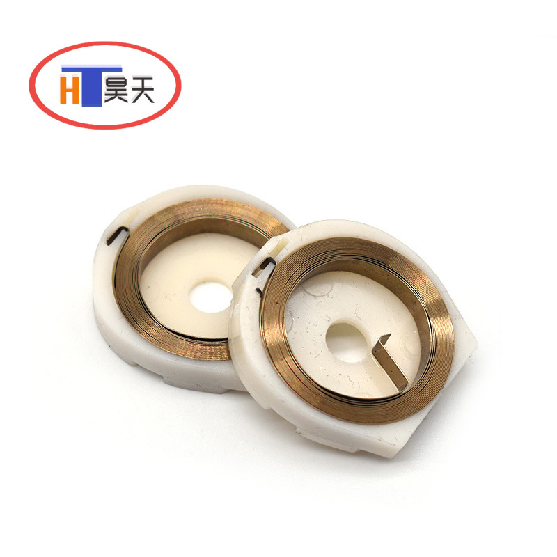 厂家可定制发条弹簧 不锈钢恒力弹簧 乒乓球网卷簧发条