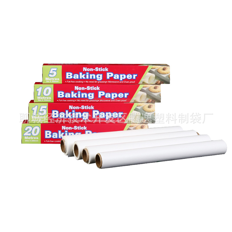 Factory Supply Baking Paper Oiled Paper Barbecue Oil Paper Oil-Absorbing Sheets Bread Cake Paper Household Barbeque Paper