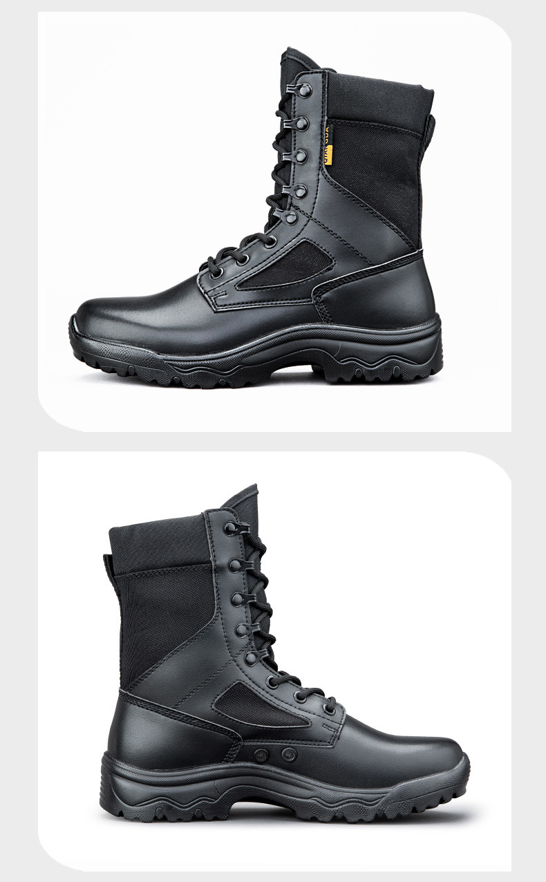 夏季透气19式作战靴超轻军鞋男特种兵鞋军靴战靴高帮作训战术靴