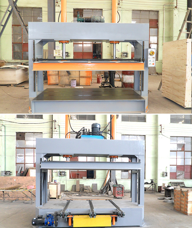 分段式冷压机厂家供应 全自动铝合金门板材压紧设备分段式冷压机