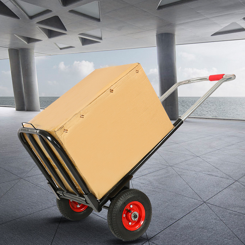 便携式双轮拉车折叠行李车购物车买菜车拉货车载小拉车小推车拖车