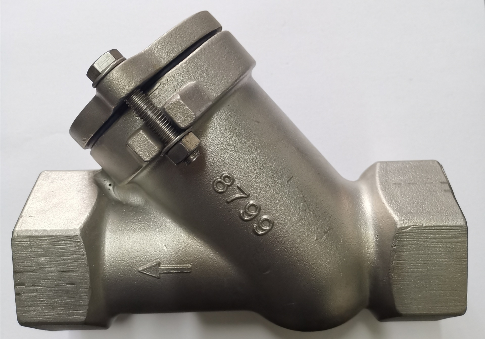 不锈钢丝扣球型止回阀hq11x-16p