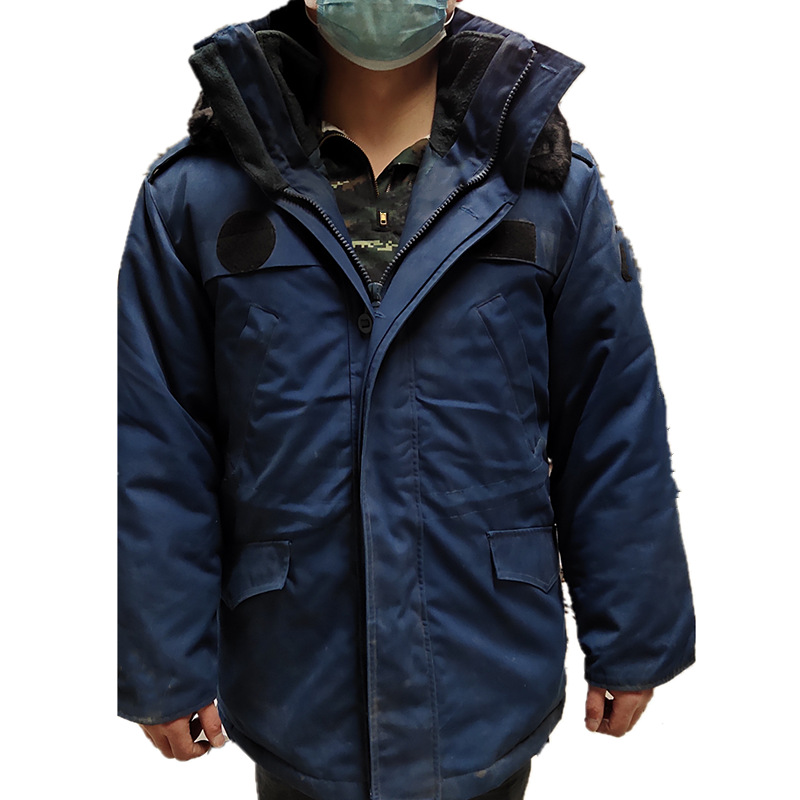 批发二手地勤棉服保安棉服海军地勤服空军地勤服冬作训服装