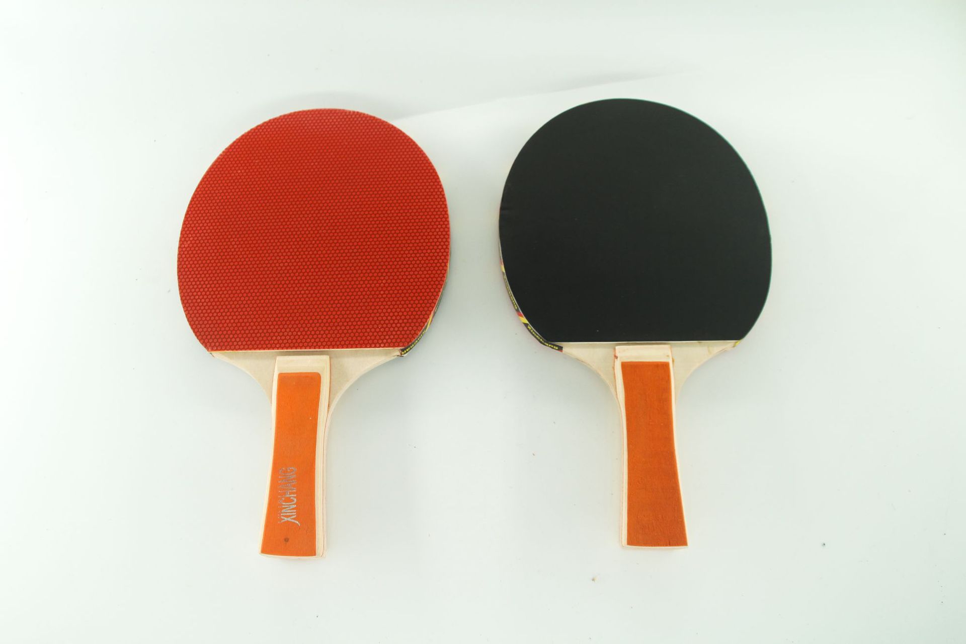 乒乓球拍横拍套装 乒乓球训练练习拍 两拍三球成品拍厂家批发