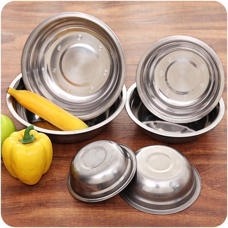 不锈钢汤盆 饭盆 学生专用盆 打蛋盆 不锈钢盆子 面盆 食堂饭碗