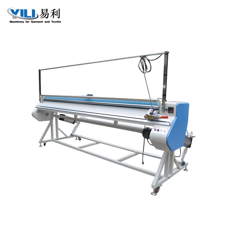 厂家供应半自动帆布重料松布机新款带裁刀重型布料断布松布机供应