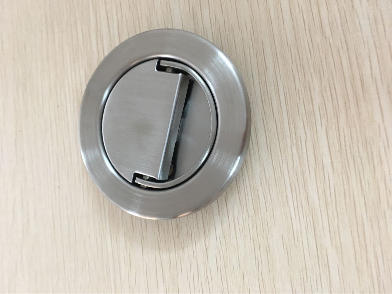 304不锈钢圆形拉手拉环圆盘拉手通道门暗装门门把手不锈钢拉手