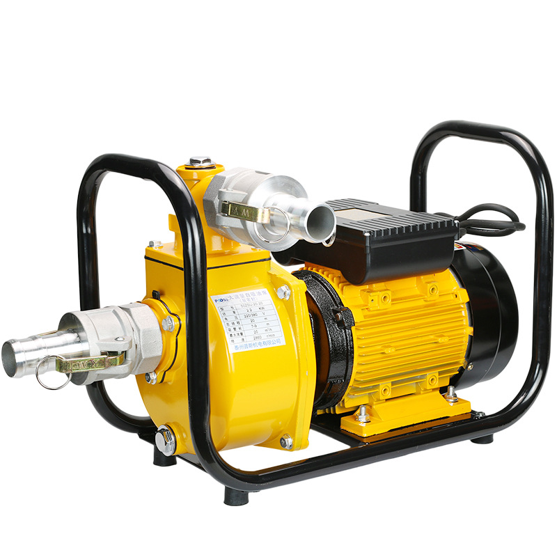 鸿翼电动自吸柴油抽油泵1.5/2/2.5/3寸220v三相大流量油罐车卸油
