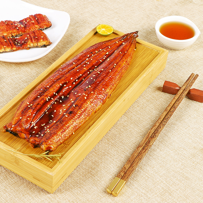 华信寿司食材蒲烧鳗鱼3条/kg 冷冻食品年货水产礼盒日式烤鳗鱼