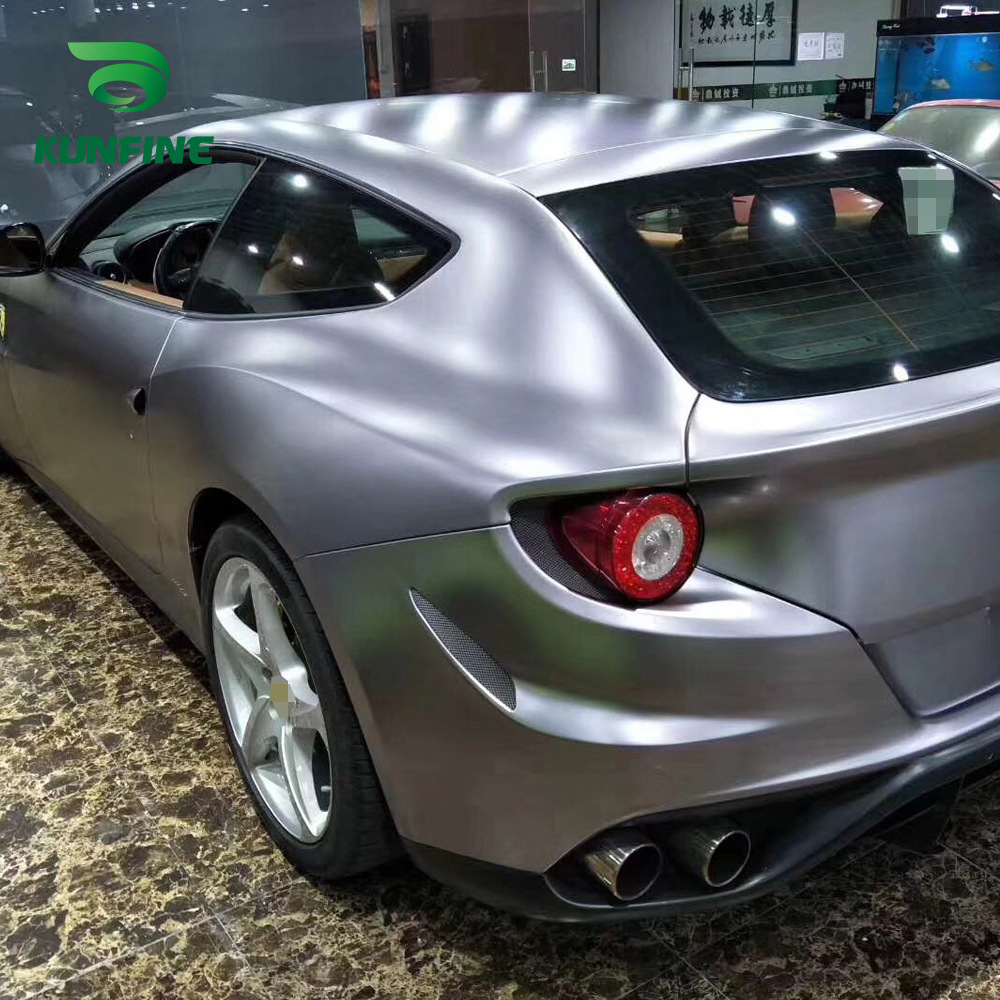 汽车电光钛灰车身改色膜贴纸车用保护膜导气槽1.52 * 18m /卷