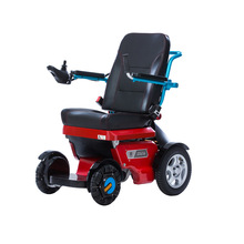 厂家生产万向遥控智能电动轮椅 电动助站代步车 辅助站立车身