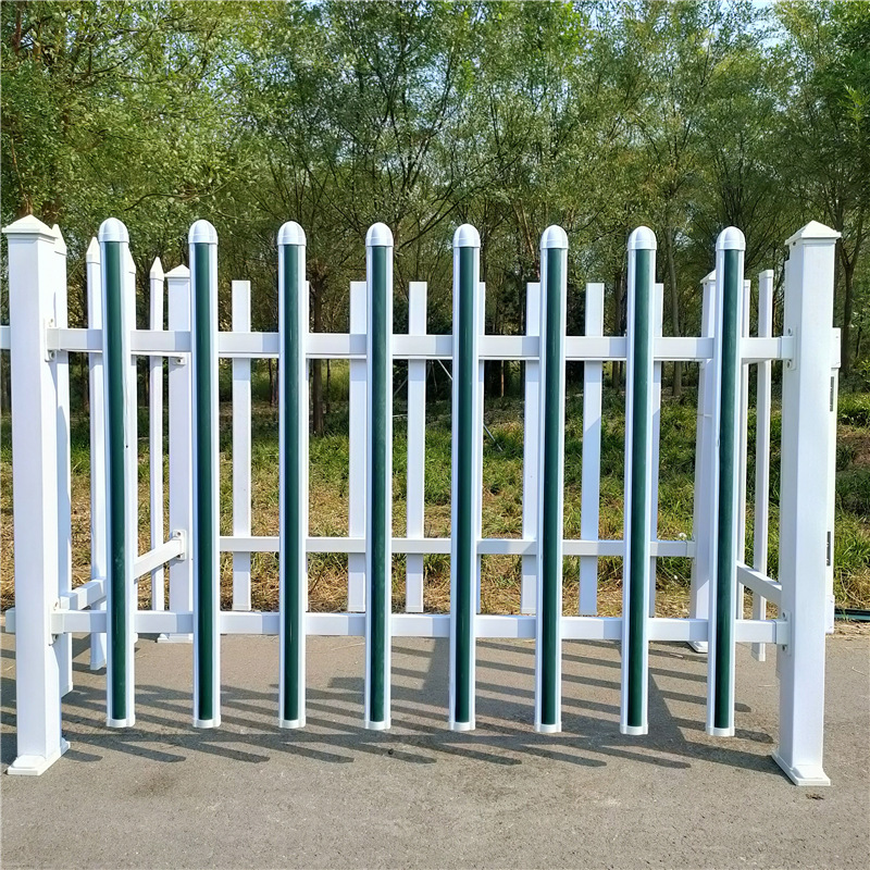 pvc变压器护栏 pvc塑钢围栏 pvc电力围栏 庭院别墅pvc围墙栅栏