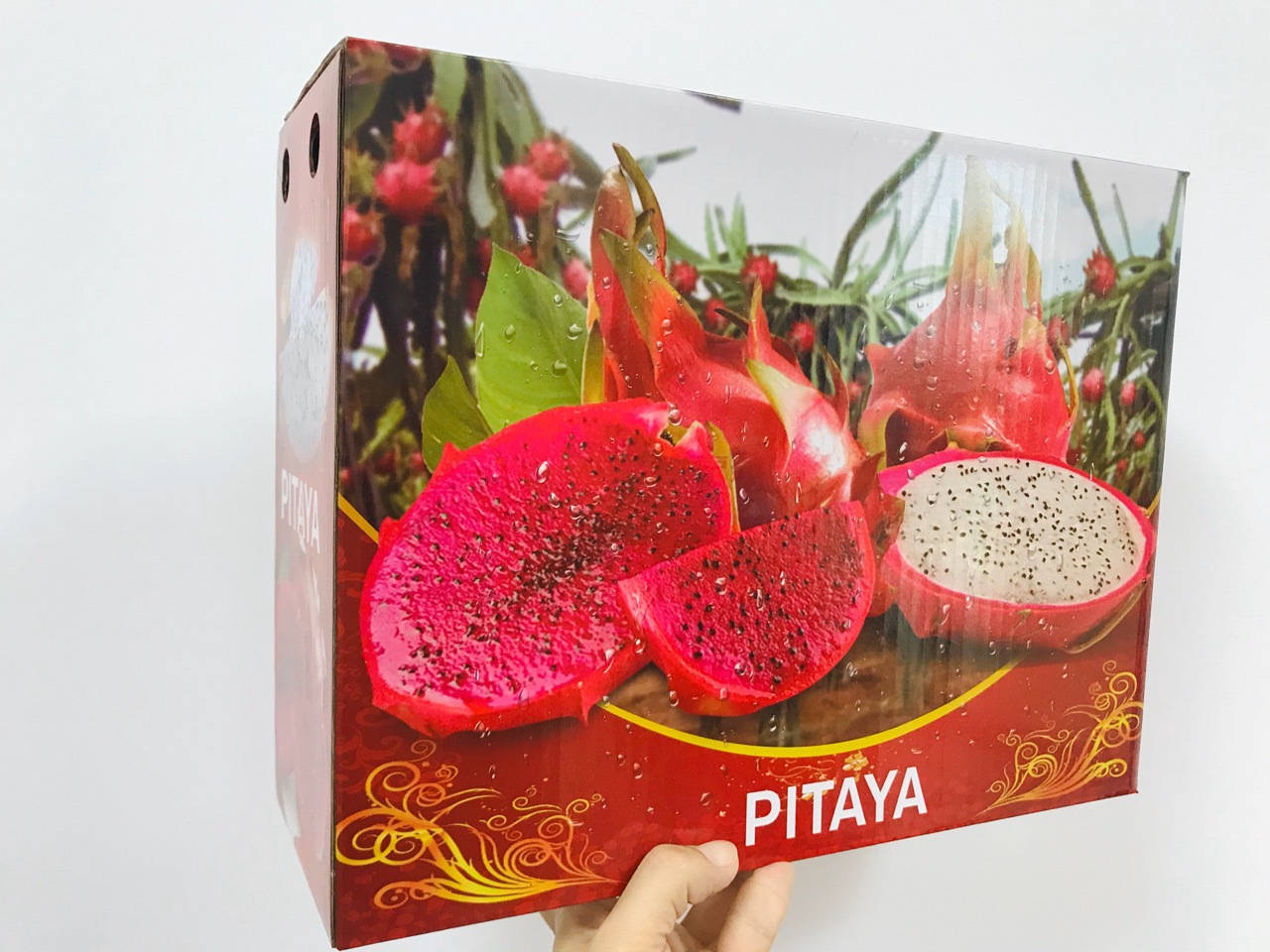 火龙果箱红肉火龙果纸箱白肉火龙果纸箱水果礼盒纸箱定制箱