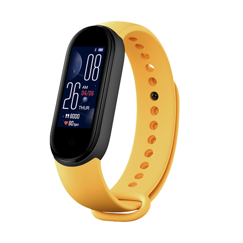 mi5智能手环m5 mi band 5磁吸充电十三国语言厂家直销smart watch
