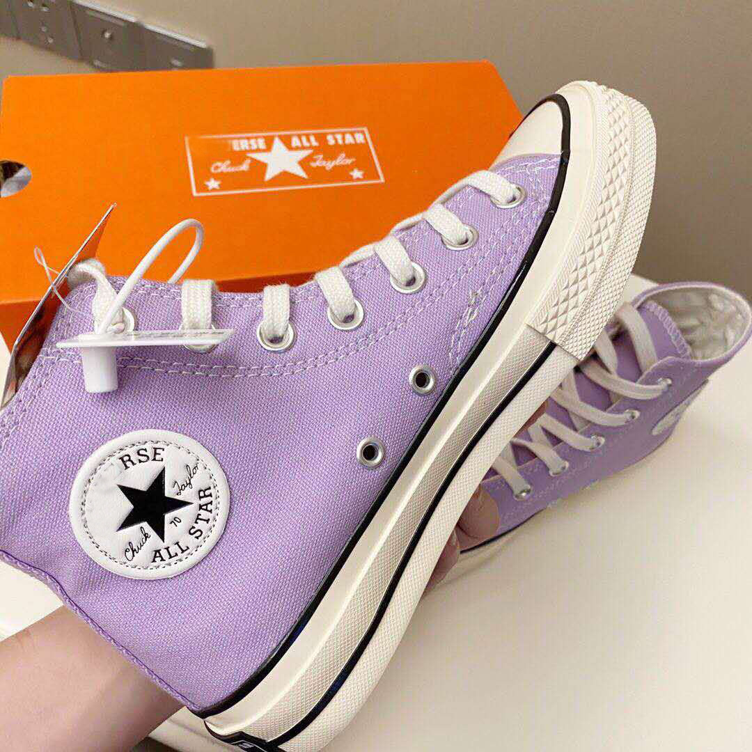 2020女款1970s三星标香芋紫色明星王菲同款帆布鞋爆款潮牌鞋包邮