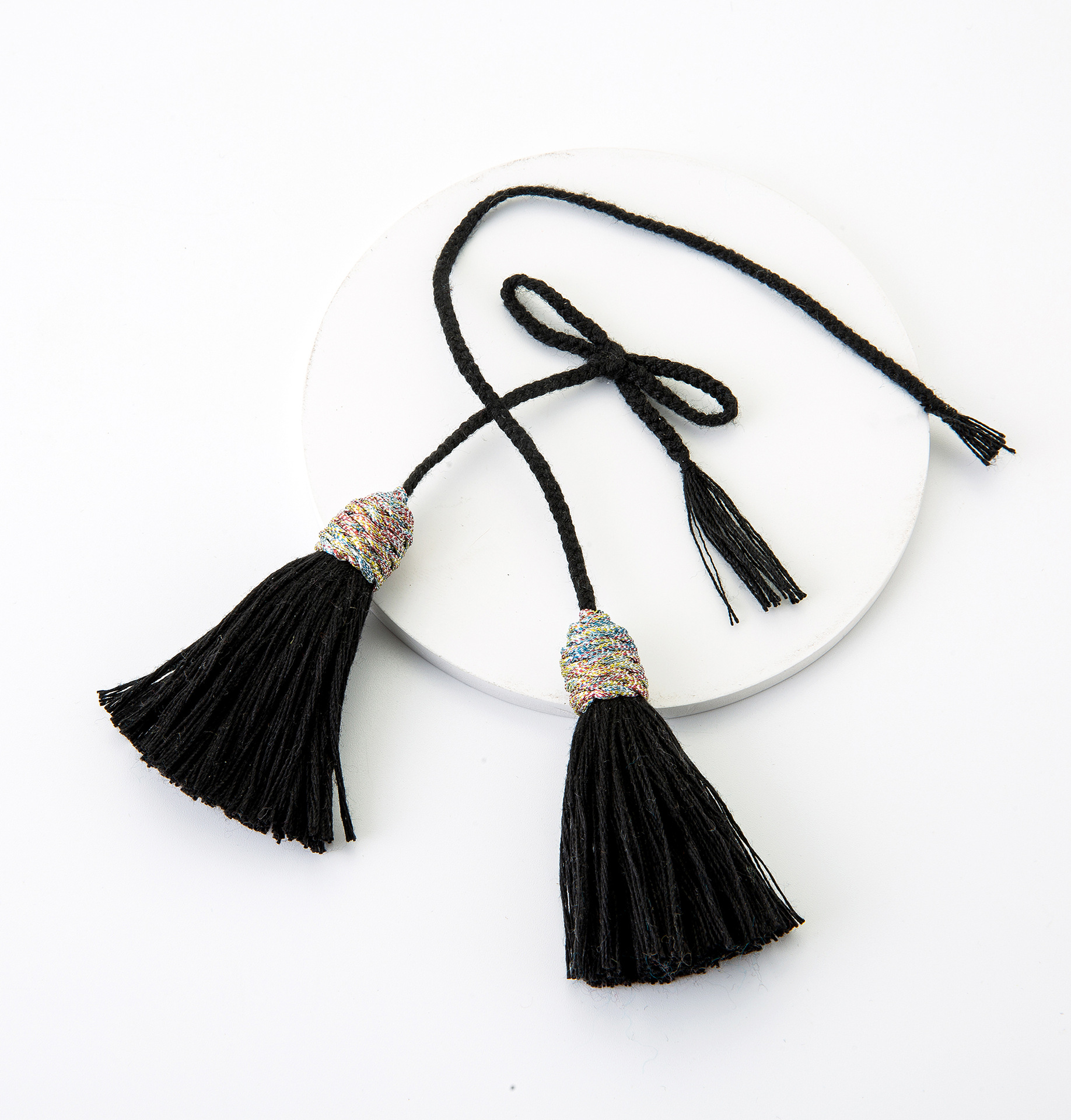 厂家批发毕业服装吊穗 学士帽流苏吊穗毕业荣誉绳挂饰