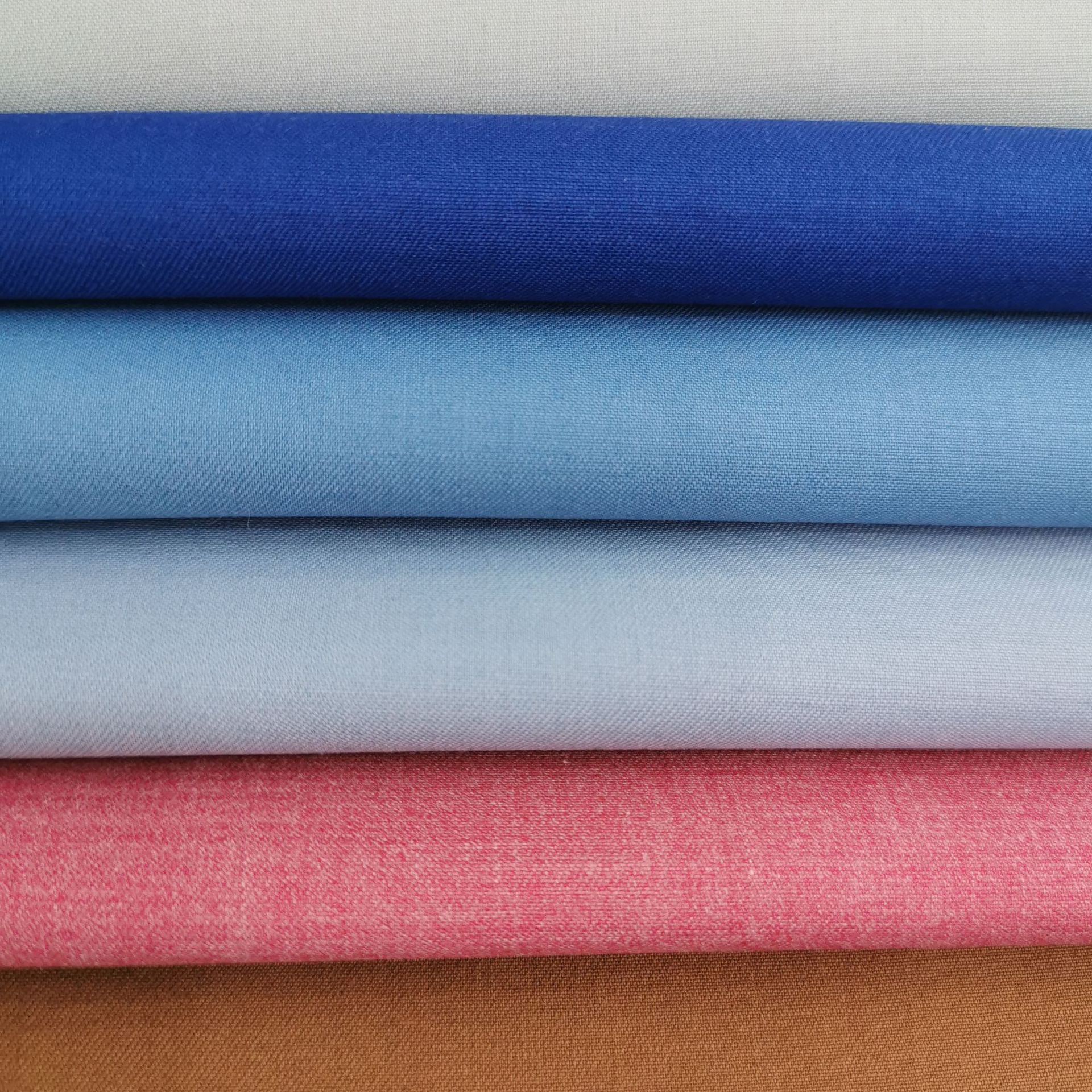 现货春夏玮弹260gtr平纹西服面料 贡丝锦工装面料西裤面料 手感好