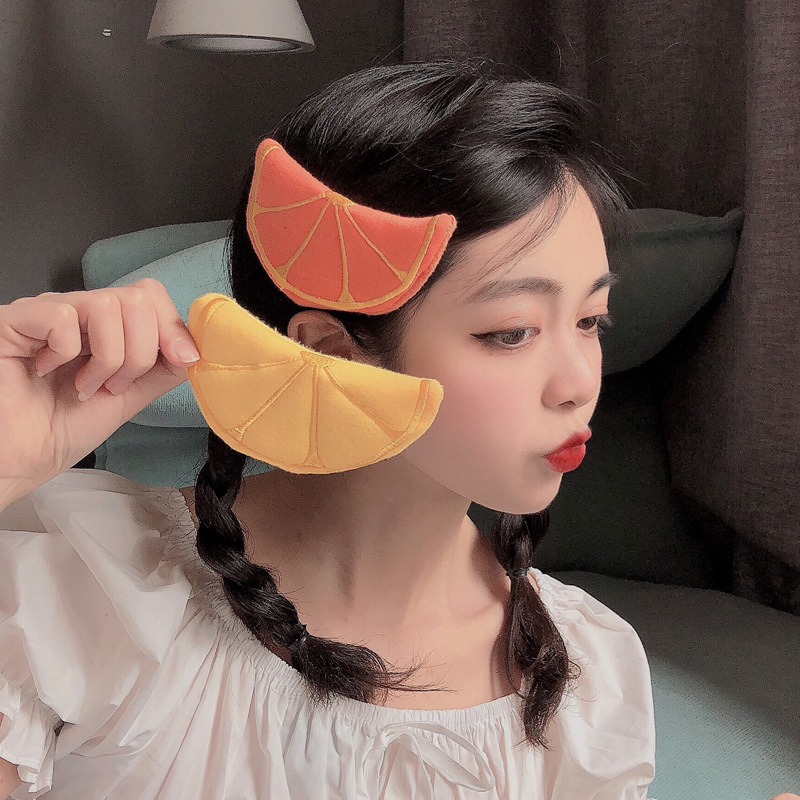 跨境泫雅网红可爱发夹女韩国 刘海贴发卡子头饰 韩版bb夹女式发饰