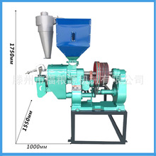 双风道碾谷机 电动水稻脱皮碾米机 全自动立式砂辊脱皮碾米机厂家