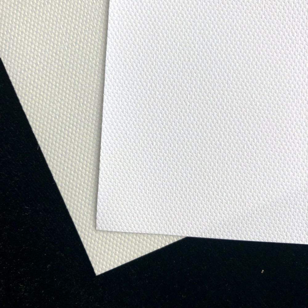 a4水性亚光防水化纤油画布白底不干胶自粘油画布桌面打印机a3窗贴-阿