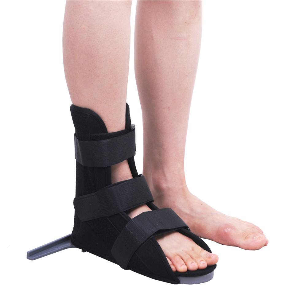 骨科丁字鞋康复防旋鞋脚踝骨折固定支具踝骨固定木板鞋跟腱鞋