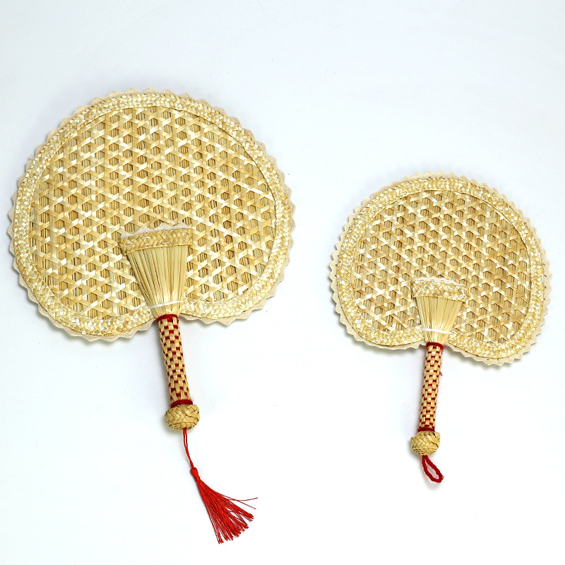 麦秸秆扇蒲扇芭蕉扇手工扇子夏天驱蚊扇老人扇手工艺特色扇麦秆扇