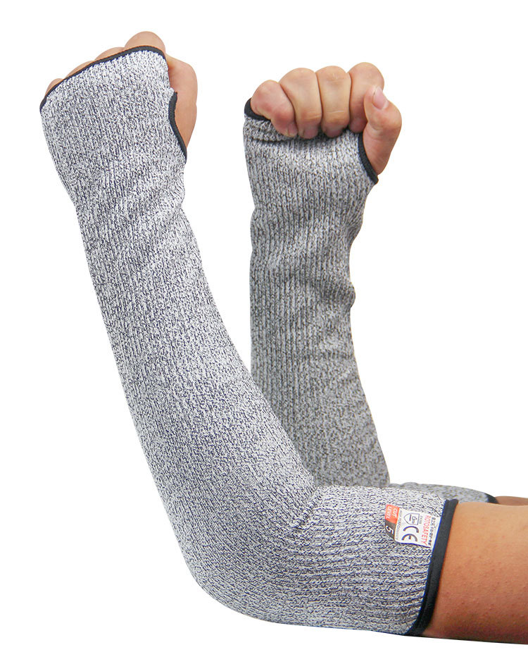 现货5级防割长护臂 hppe防割袖套 玻璃厂专用防割护袖护腕