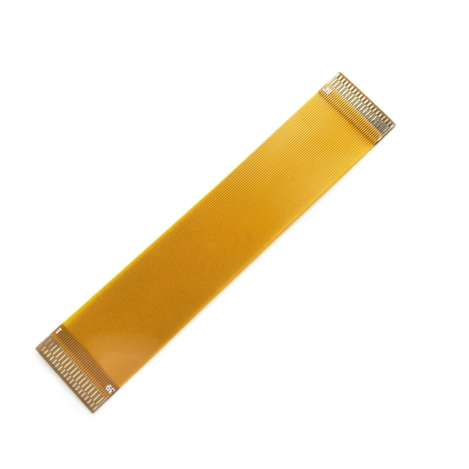 fpc连接线0.3-21p-100mm-同面 lvds延长线 mipi液晶屏测试软排线