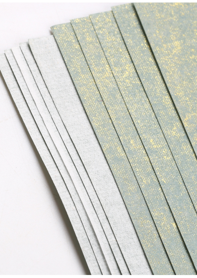 四尺蜡染鎏金笺宣纸方格半生半熟书法作品方格毛笔专用纸安徽泾县