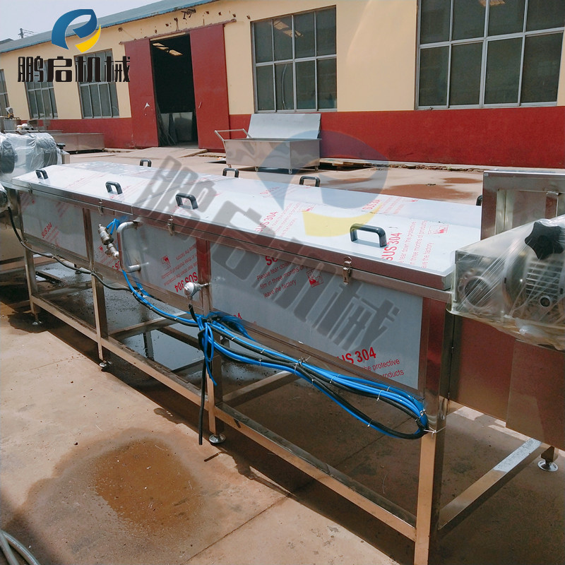 黄花菜杀青机 全自动蒸汽式黄花菜杀青设备 诸城鹏启现货供应