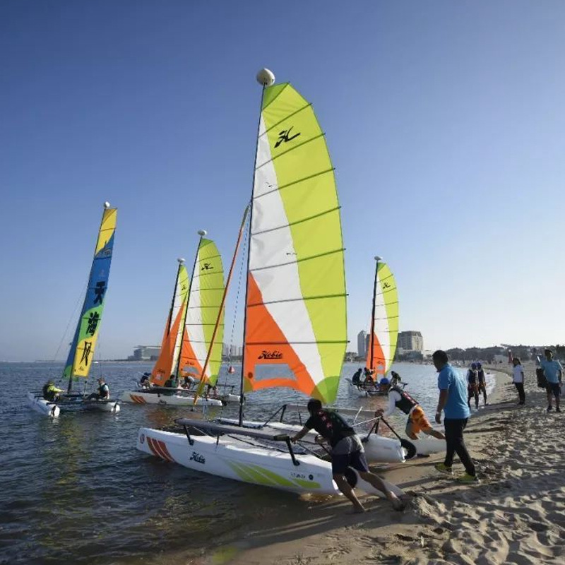 hobie16双体运动帆船旅游水上自行车游艇快艇钓鱼艇珐伊getaway
