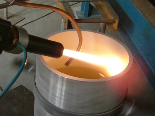 锅炉喷涂施工 桥梁钢结构喷涂施工热喷锌设备超音速电弧喷涂设备