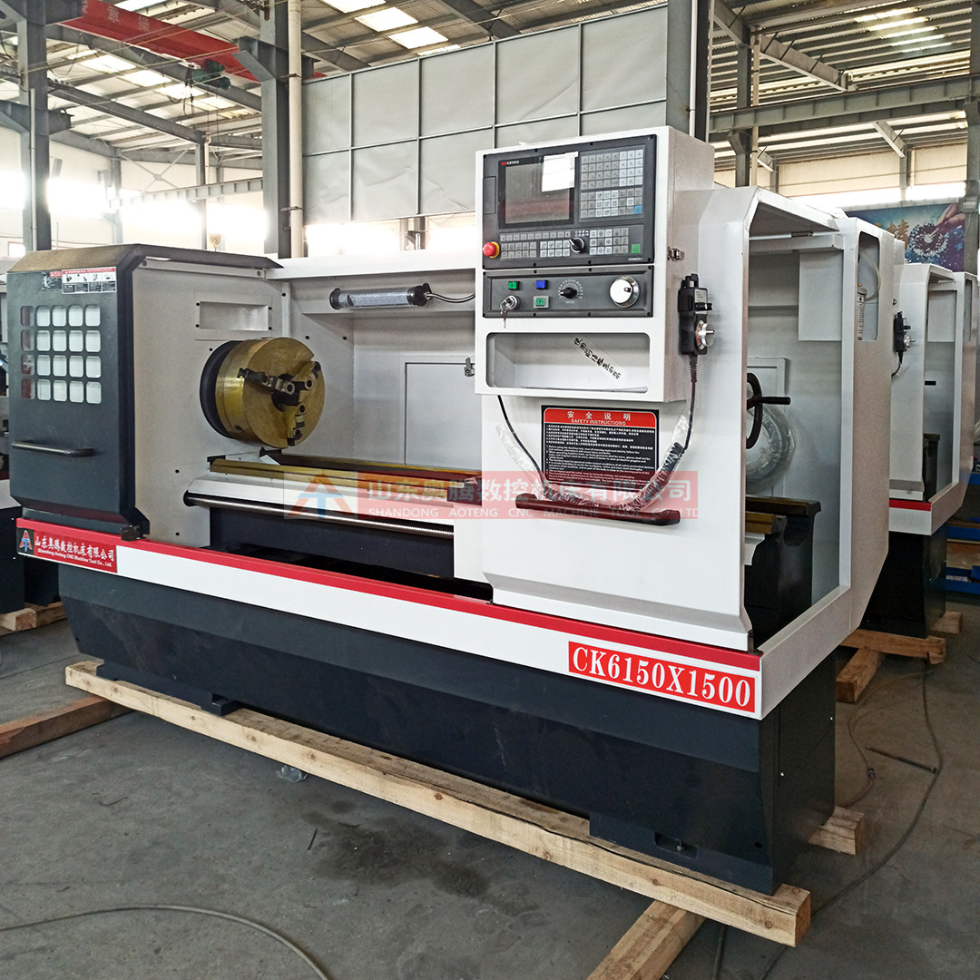 双卡盘6150数控车床 管螺纹数控车床130通孔ckd6180/61125