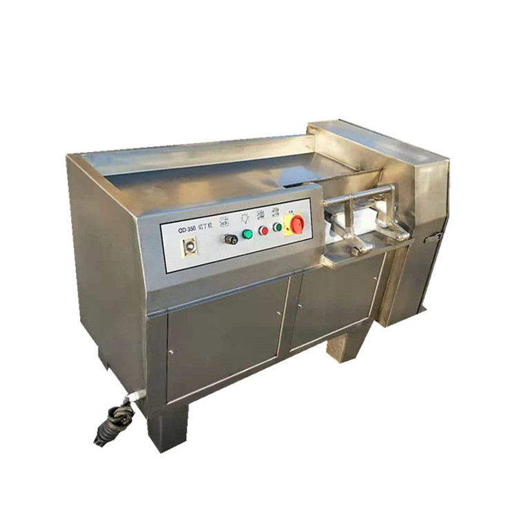 定制微冻肉鲜肉切丁机 牛肉粒一次成型切割设备 鸡胸肉切条切粒机