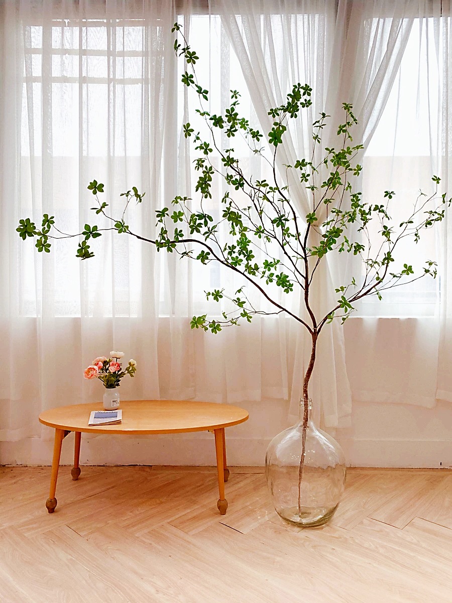 仿真植物日本吊钟假绿植盆栽室内装饰落地北欧ins网红仿真吊钟树