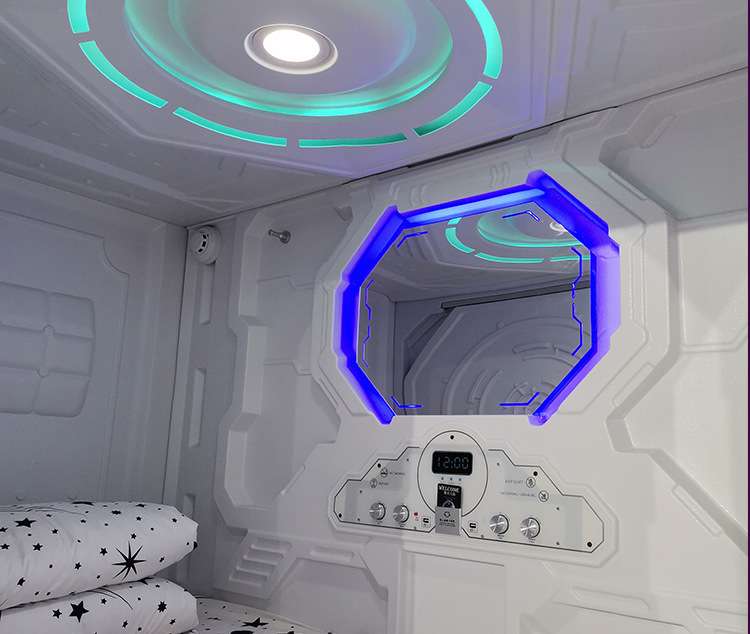 双人电竞舱电竞太空舱共享设备酒店设备太空舱电竞酒店炫酷窗口款