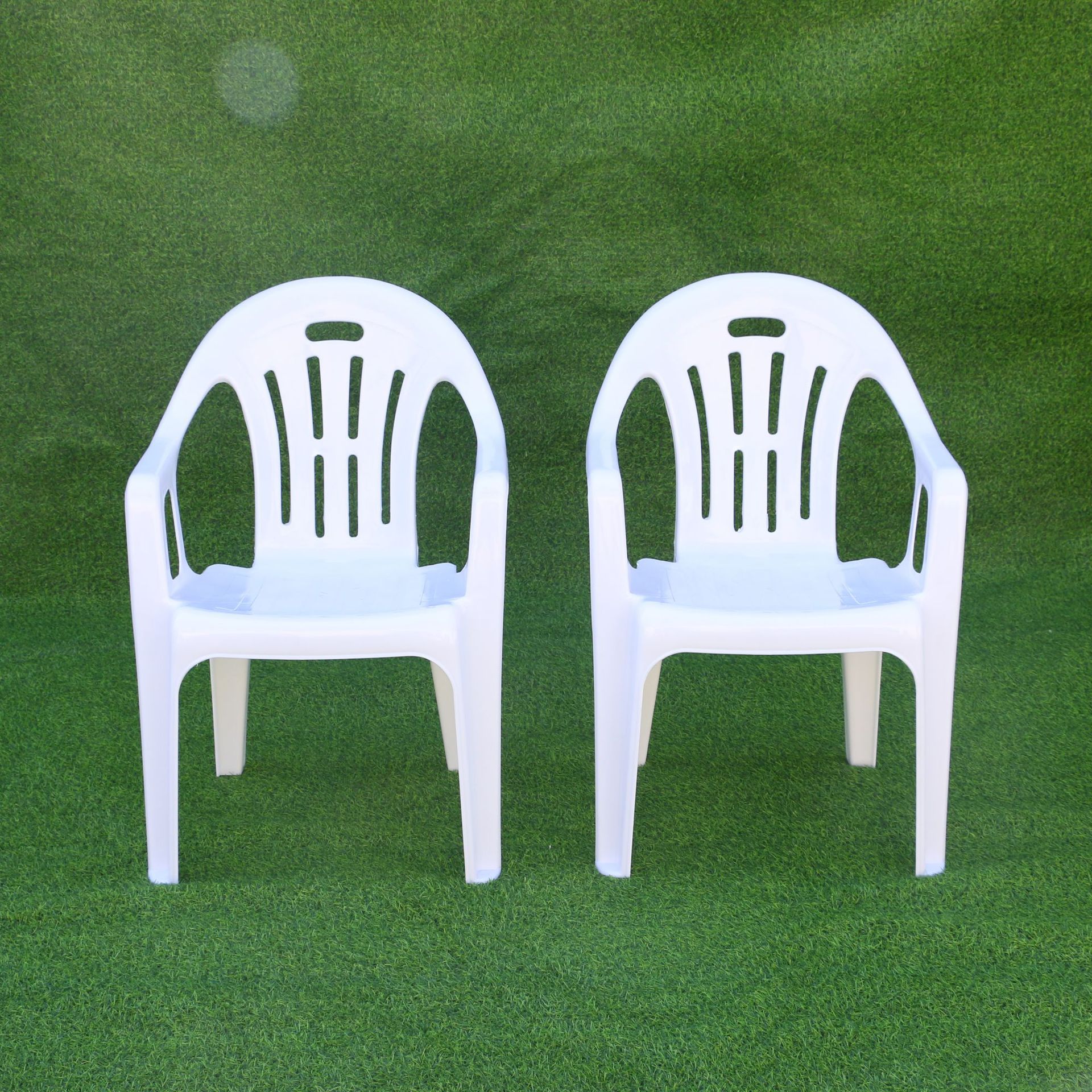 塑料靠背椅无扶手