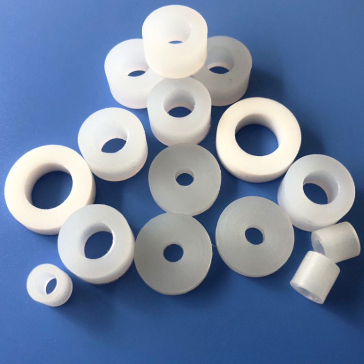 白色尼龙垫片pa6垫片 本色尼龙介子止挡垫片 塑料垫圈