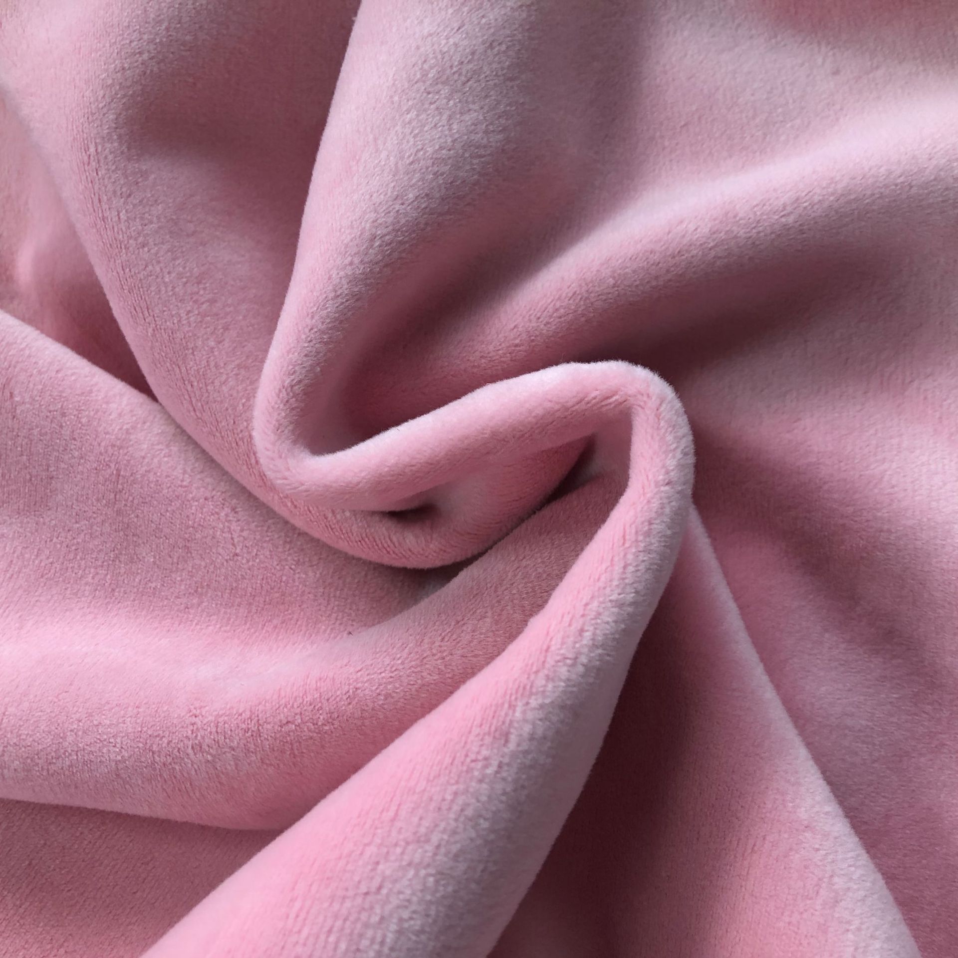 厂家直供 舒绒棉复合超柔 420g 秋冬内衣卫衣家居服绒类针织面料