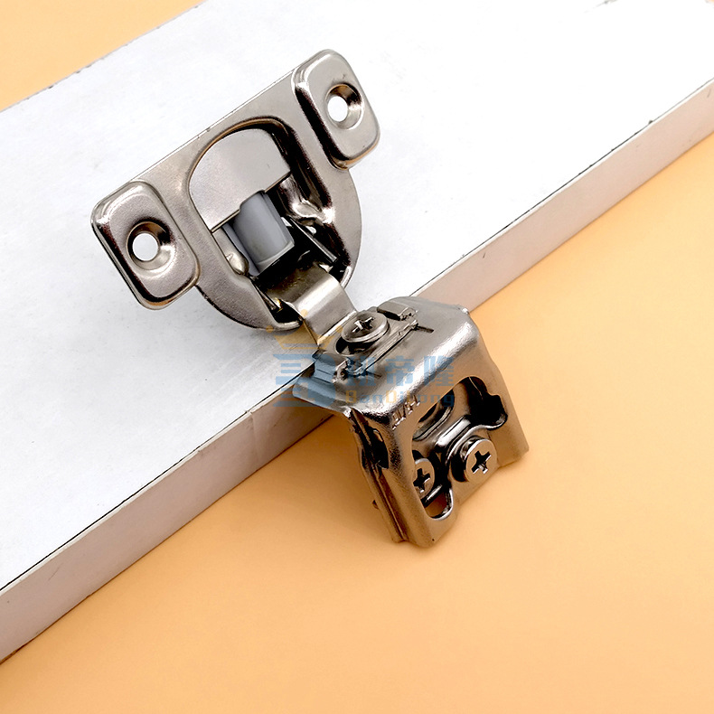 美式家具五金三维缓冲美式铰链合页三维调节美式橱柜液压阻尼门铰