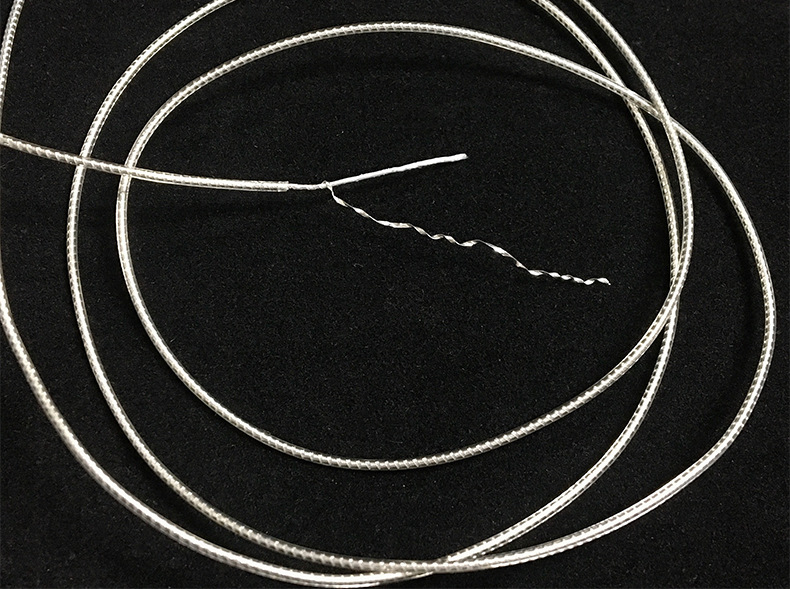 厂家直销单股镀银银箔缠绕线 发烧友的标杆线材 耳机音频线hifi线