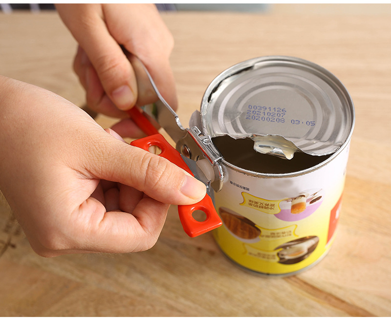 简易多用强力开罐器金属啤酒起子开瓶器快速手动罐头刀开盖工具