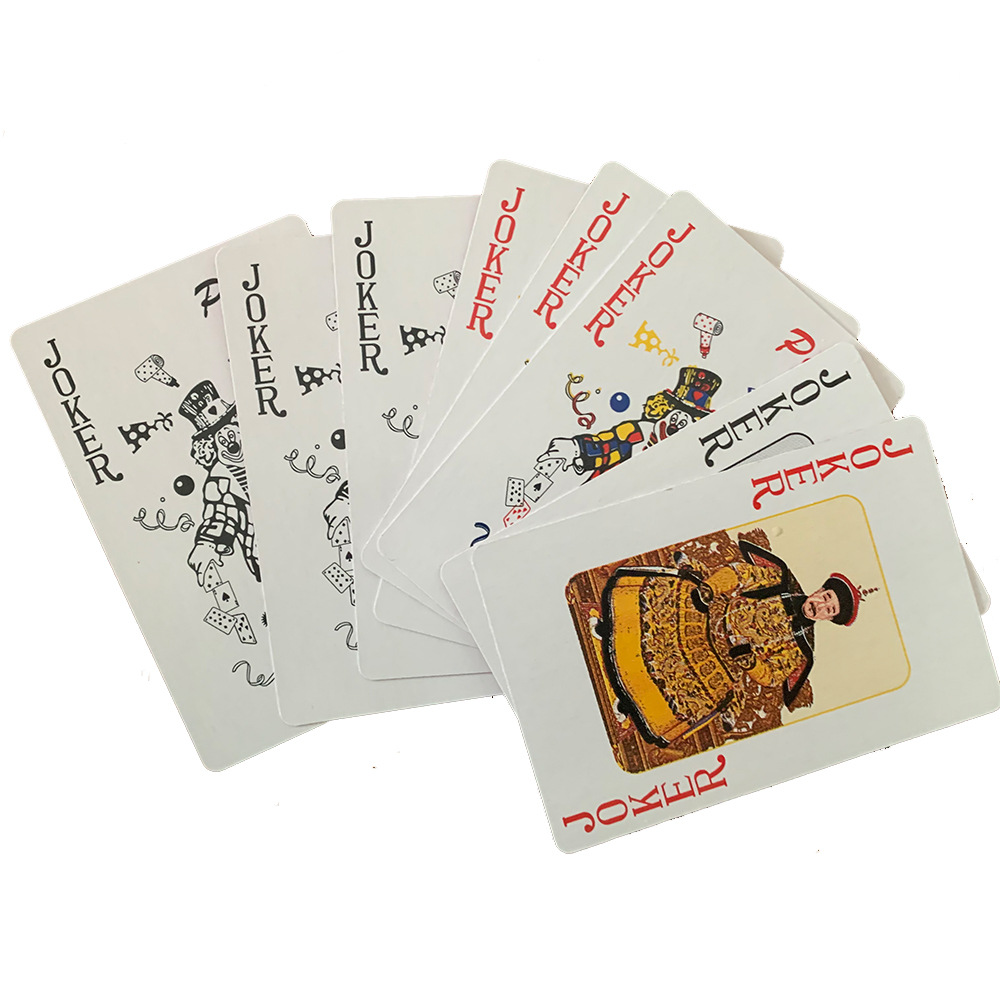 金点168保皇高档扑克牌 每副168张牌无3 4 5三种牌5副一中盒