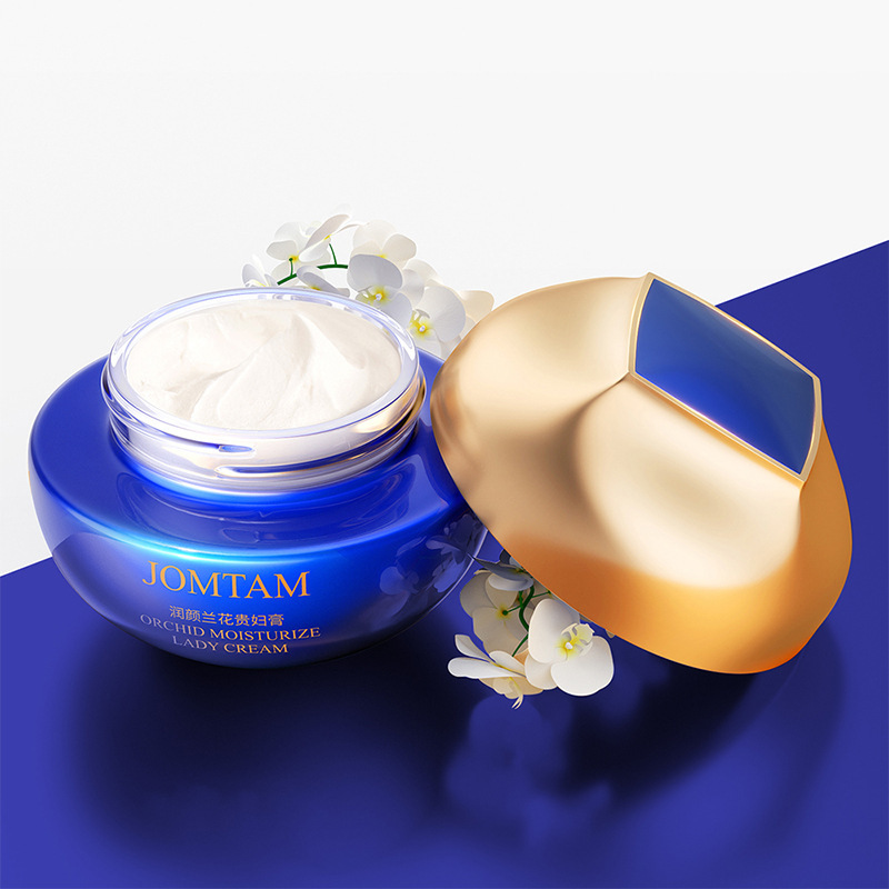 玖美堂润颜兰花贵妇膏遮瑕补水保湿改善肌肤干燥清爽面霜护肤品