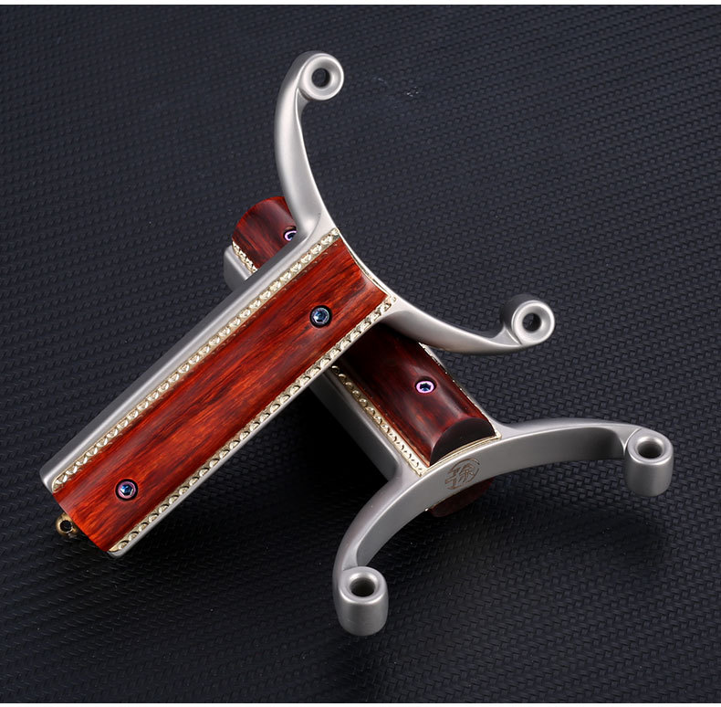 440c幻影单卡不锈钢弹弓厂家源头直销高背鸡王蓝虎传奇狩猎包邮