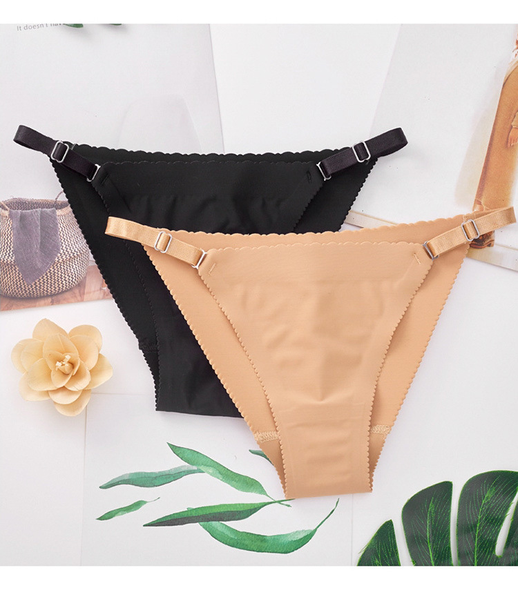 翘臀假屁股提臀夏季薄款隐形三角裤性感女时尚丁字裤t裤美臀丰臀